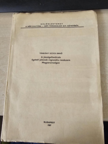 A j�sz�gellen�rz�s �getett jeleinek region�lis rendszere Magyarorsz�gon