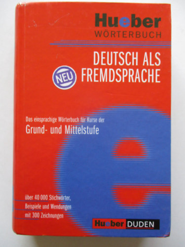 Hueber Wrterbuch - Deutsch als Fremdsprache