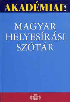 Magyar helyes�r�si sz�t�r