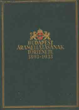 Budapest áramellátásának története 1893-1933