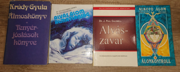 4 knyv az lomrl, alvszavarrl:lmosknyv/tenyrjslsok knyve, Alvs, lom, lmatlansg,  Alvszavar, Alkot lom - lomkontroll