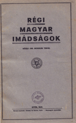 Rgi Magyar Imdsgok