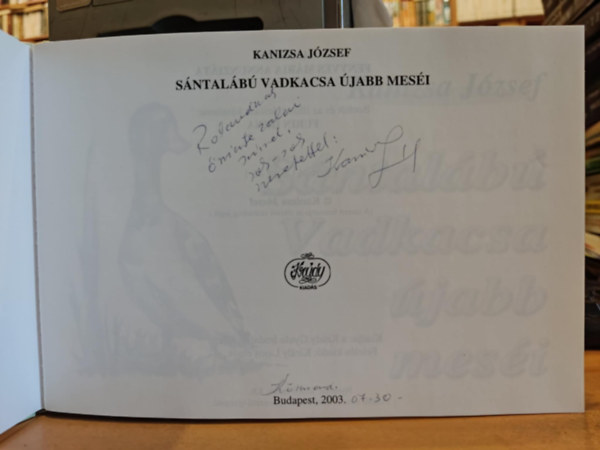 S�ntal�b� vadkacsa �jabb mes�i