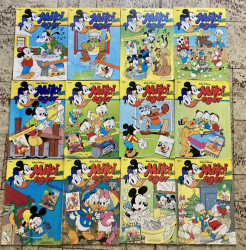 29 db Miki Egr magazin (1987-1990)