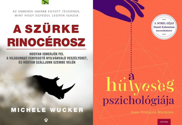 A hlyesg pszicholgija + Szrke rinocrosz - Hogyan ismerjk fel a vilgunkat fenyeget nyilvnval veszlyeket, s hogyan szlljunk szembe velk (2 m)