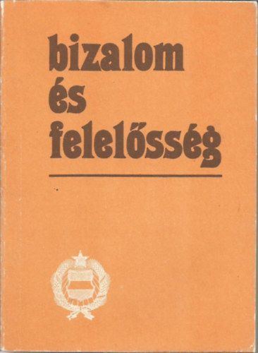 Tth Antal - Bizalom s felelssg
