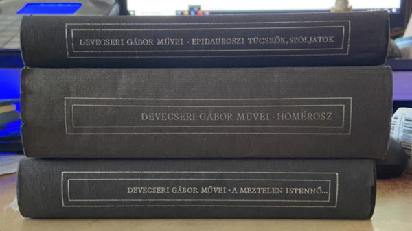 3 db Deve�cseri G�bor m�