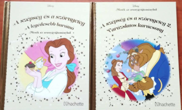 Walt Disney - 2db A sz�ps�g �s a sz�rnyeteg A leg�desebb bar�tn� +Var�zslatos kar�csony - Mes�k az aranygy�jtem�nyb�l
