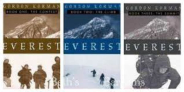 Gordon Korman - Book One: The Contest + Book Two: The Climb + Book Three: The Summit (3 m) Everest