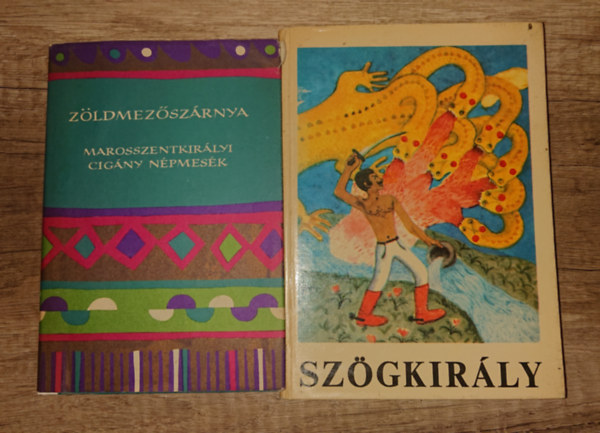 2 k�nyv a cig�ny kult�r�r�l: Z�ldmez�sz�rnya - Marosszentkir�lyi cig�ny n�pmes�k + Sz�gkir�ly