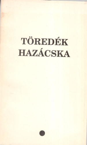 T�red�k haz�cska
