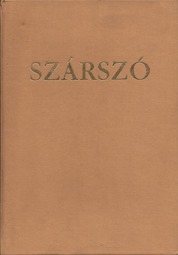 zsth Gyula  (szerkeszt) - Szrsz - Balatonszrsz mltjrl s jelenrl