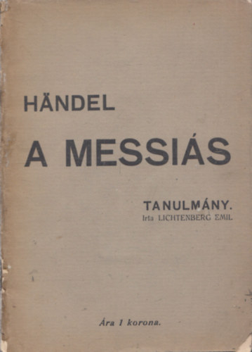 Handel - A messis (Tanulmny)
