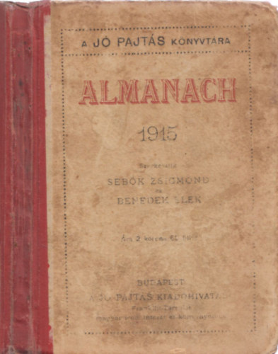 Almanach 1915 (A J Pajts knyvtra)
