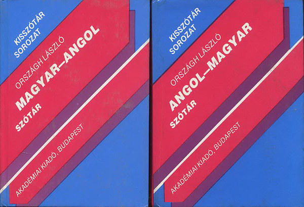 Magyar-Angol sztr + Angol-Magyar sztr (kissztr sorozat)