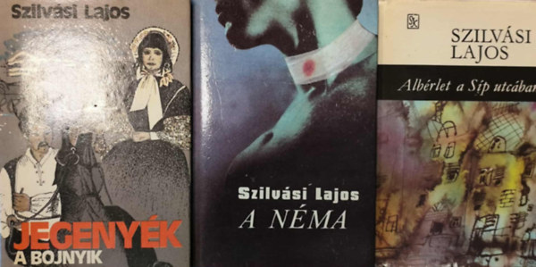 Szilvási Lajos - 3 db Szilvási Lajos kötet