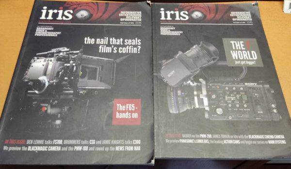 2 db Iris 2012 2 + 3 - The Magazine for Broadcast Video & Cinematography Professionals