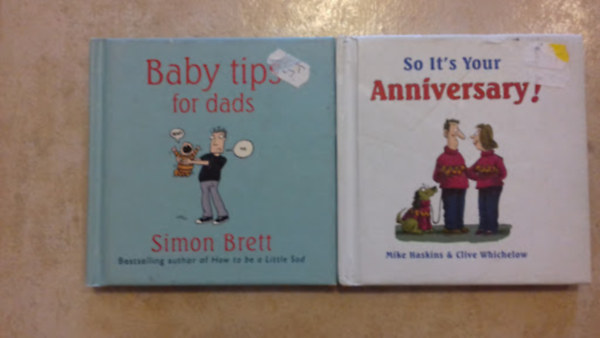 Baby tips for dads + So It's Your Anniversary!