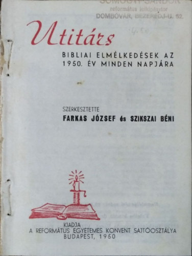 titrs - Bibliai elmlkedsek az 1950. v minden napjra