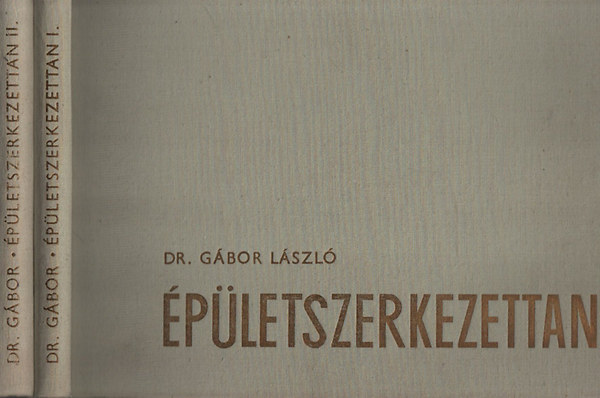 �p�letszerkezettan I-II