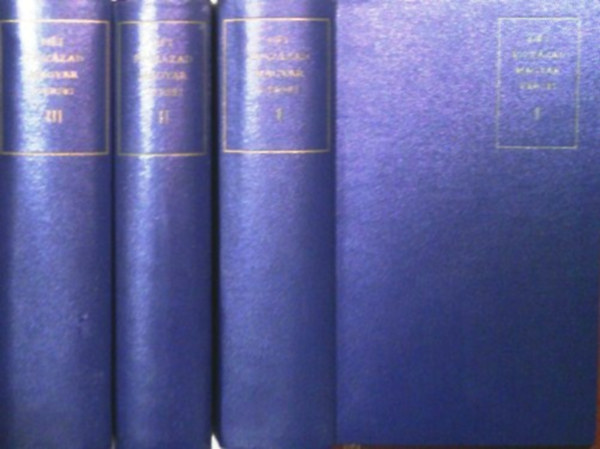 H�t �vsz�zad magyar versei I-III.