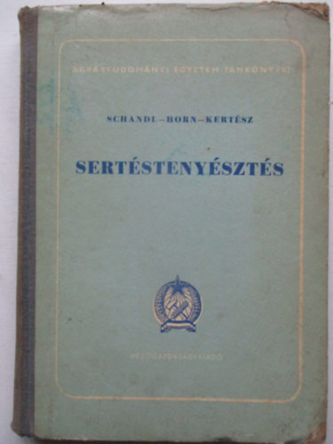 Schandl-Horn-Kert�sz - Sert�steny�szt�s