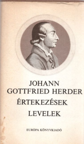 Johann Gottfried Herder - rtekezsek - Levelek