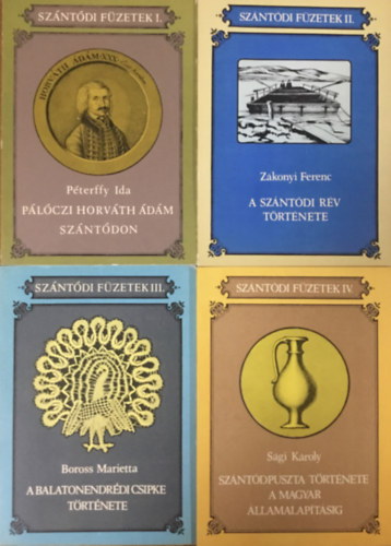 Sz�nt�di f�zetek I-VIII - (8 helyt�rt�neti f�zet)