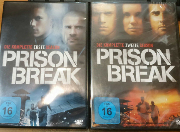 Prison Break - Die Komplette Erste, Zweite Season (A teljes 1-2. �vad)(12 DVD)