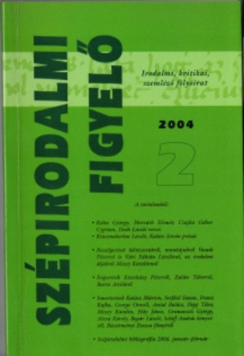 Szpirodalmi figyel 2004/2