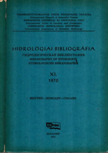 Hidrolgiai bibliogrfia XIV.