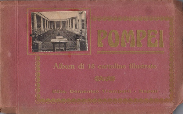Pompei - Ablum di 18 cartoline illustrate - Kpeslap-fzet