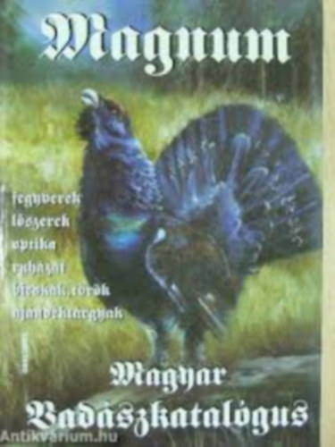 Magyar vadszkatalgus 2001/2002
