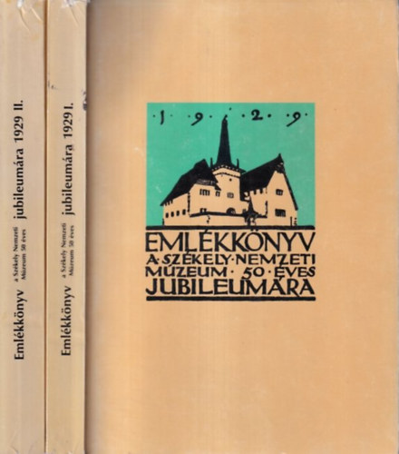 Emlkknyv a Szkely Nemzeti Mzeum tvenves jubileumra I-II. (reprint, ksrfzettel)