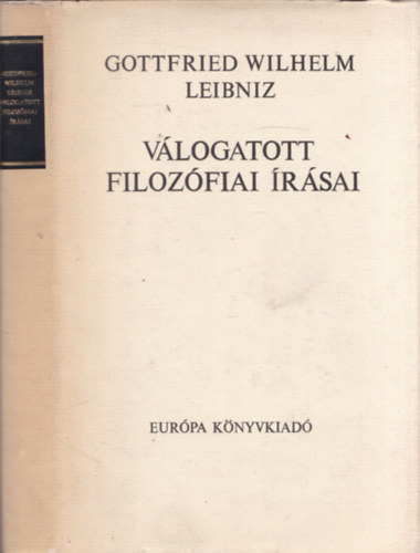 Leibniz vlogatott filozfiai rsai
