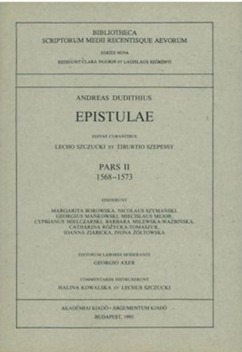 Epistulae II. (1568-1573)
