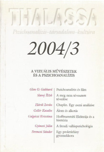 Thalassa 2004/3. (Pszichoanalzis-trsadalom-kultra)