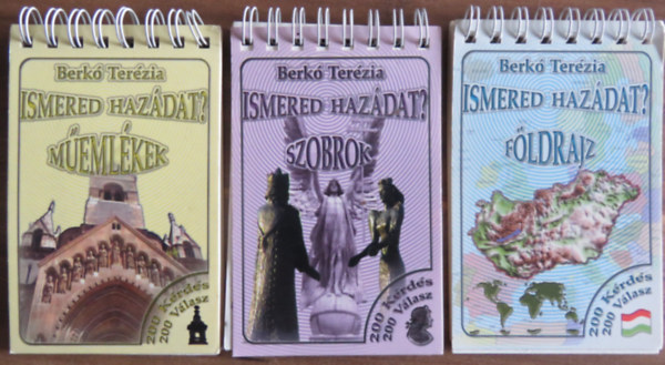 Berk Terzia - 3 db Ismered hazdat? (200 krds, 200 vlasz) fzet: Szobrok + Memlkek + Fldrajz