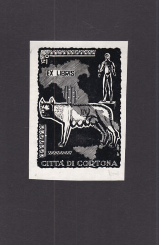 Ex Libris - Citt� di Cortona (eredeti nyomat)