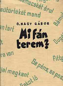 Mi f�n terem?