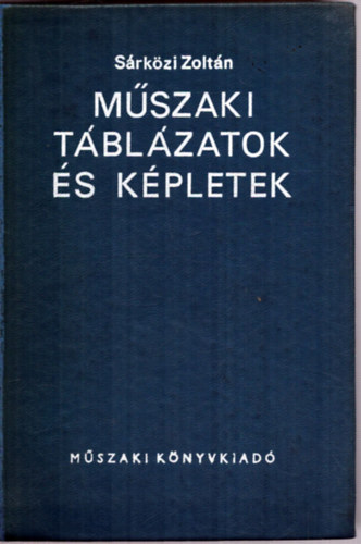 Mszaki tblzatok s kpletek