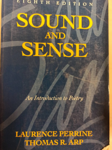 Sound and sense - an introduction to poetry