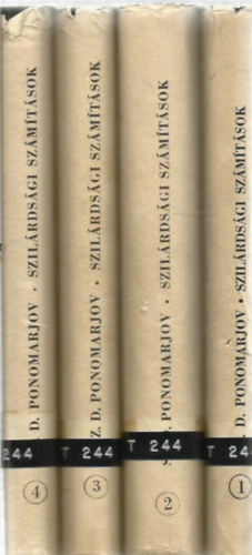 Szil�rds�gi sz�m�t�sok a g�p�szetben I-IV.