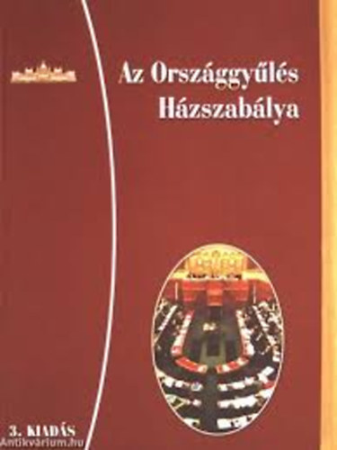 Hzin Dr. Varga Mria - A Magyar Kztrsasg Orszggylsnek Hzszablya, llsfoglalsokkal kiegsztve : 2006-2010-es ciklus