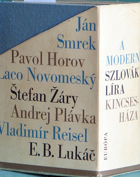 Zádor András szerk. - A modern szlovák líra Kincsesháza I.-VIII.