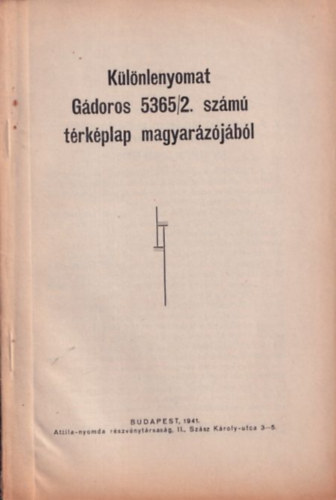 Klnlenyomat Gdoros 5365/2. szm trkplap magyarzjbl