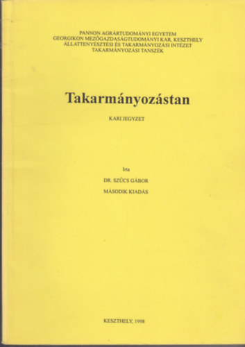 Takarmnyozstan - Kari jegyzet