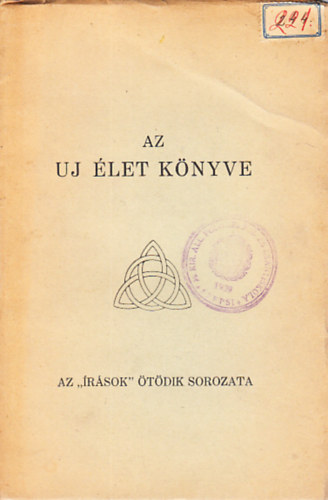 Az uj let knyve