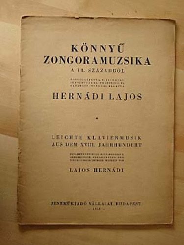 K�nny� zongoramuzsika a 18. sz�zadb�l