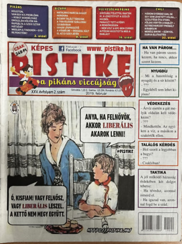 Pistike 2019. febru�r - XXX. �vfolyam 2. sz�m